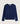 Jersey de cachemira con cuello redondo - Azul Marino