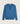 Pull col tunisien en cachemire - Bleu Azur