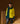 Pull col roulé oversize en cachemire - Jaune