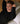 Jersey oversize de cachemir con cuello de pico - Negro