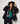 Oversized hooded jacket - Navy Blue