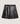 Falda de cuero - Negro