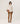 Jersey oversize de cachemir con cuello alto - Blanco Crudo