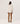 Jersey oversize de cachemir con cuello alto - Blanco Crudo