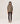 Jersey oversize de cachemir con cuello alto - Beige