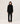 Jersey oversize de cachemir con cuello alto - Negro