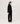 Jersey oversize de cachemir con cuello alto - Negro