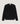 Jersey de cachemira con cuello tunecino - Negro
