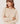 Jersey de cachemira con cuello redondo - Beige