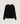Jersey de cachemira con cuello tunecino - Negro