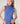 Conjunto twin de cuello alto de seda - Azul Gris