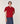 Conjunto twin de lana merino - Rojo