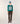 Striped V-neck sweater in merino wool - Duck Green