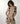 Pull col rond jacquard - Marron Moka
