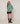 Jersey jaspeado con cuello alzado - Verde