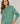 Pull col cheminé chiné - Vert