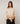 Jersey de lana con capucha - Beige jaspeado