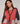 Cárdigan tricolor de lana merino - Naranja Corail