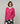 Jersey de lana merino con cuello redondo - Rosa Tonificado