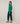 Round-neck merino wool sweater - Emerald Green