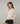 Jersey oversize de lana con cuello de pico - Silla Beige