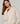 Jersey oversize de lana con cuello de pico - Silla Beige