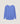 Jersey oversize de lana con cuello de pico - Azul Horizonte