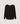 Jersey oversize de lana con cuello de pico - Negro