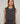 Conjunto twin de seda con cuello redondo - Gris oscuro