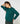 Jersey de lana merino con cuello redondo - Verde