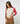 Jersey color block con cuello redondo de lana merino - Marfil