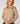 Jersey de punto con cuello redondo - Beige