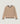Jersey de punto con cuello redondo - Beige