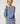 Jersey de punto con cuello redondo - Azul