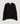 Capa con flecos - Negro